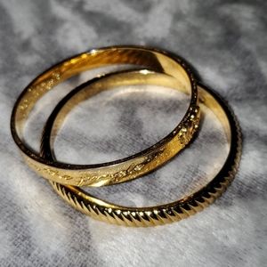 Lilly Pulitzer jungle elephant bangle bracelets